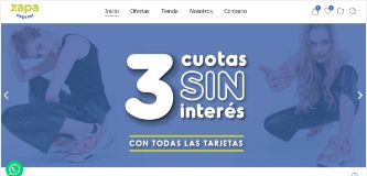 Diseño Web - Publicidad en Redes Sociales - ZapaExpress.com.ar