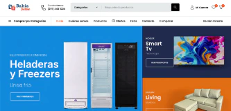 Web Design - Bahía Online store
