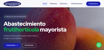 Web design and brand identity — Holowiniec, fruit and vegetable wholesaler