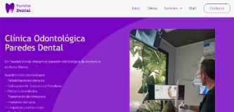Web Design - Paredes Dental