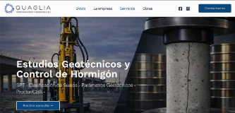 Web Design - Quaglia Perforaciones