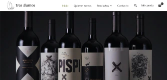 Web Design - Tres Álamos Winery