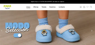 Web Design - Zapatilandia online store
